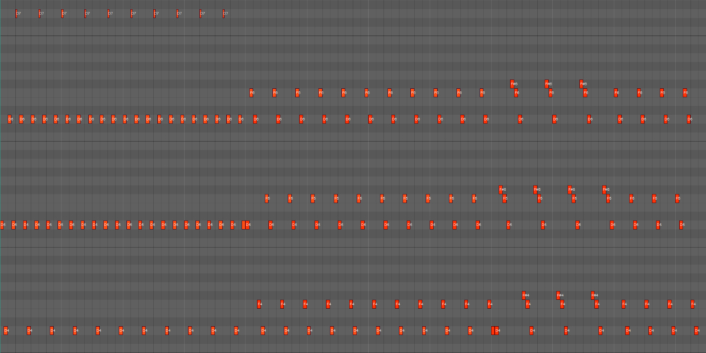 Arpeggiator output